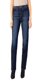 32'' Inseam 10-3/4" Front rise; 15-1/2" Leg opening Hi-rise Welt front pockets Zip-fly with single-button closure Belt loops  Color: Castle 64% Cotton, 19% Viscose, 16% Polyester, 1% Elastane Wash Inside Out, Wash Separately, Machine Wash Cold, Only Non-Chlorine Bleach When Needed, Tumble Dry Low, Cool Iron If Needed, Or Dry Clean