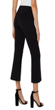25” Inseam Mid-rise 10-1/8" Front rise 18" Leg opening for size 4 Knit Pull-On Front slanted welt pockets No back pockets 54% Rayon, 35% Nylon, 11% Spandex Machine Wash Cold, Wash Separately, Wash Inside Out, Only Non-Chlorine Bleach When Needed, Tumble Dry Low, Cool Iron If Needed, Or Dry Clean Color: Black