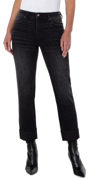 Marley Girlfriend Raw Cut Cuff Jean 27