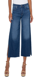 Wide leg pant w/ Split, Color: Gilbert  Fabric Content: 100% COTTON  Care: Machine Wash Cold, Wash Separately, Wash Inside Out, Only Non-Chlorine Bleach When Needed, Tumble Dry Low, Cool Iron If Needed, Or Dry Clean